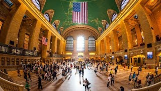 Walking Tour of Grand Central Terminal — New York City 【4K】🇺🇸 [upl. by Notrem]