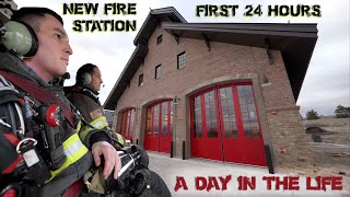 First 24 Hours in a New Fire Station  A Day in the Life [upl. by Munafo668]