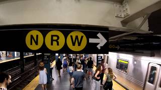 ⁴ᴷ The Busiest NYC Subway Station Times Square–42nd StreetPort Authority Bus Terminal [upl. by Yeldoow]