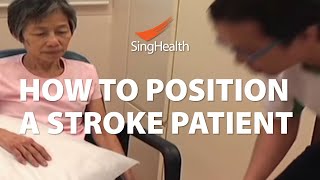 How To Position A Stroke Patient [upl. by Athene709]