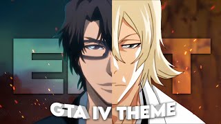 Aizen x Urahara  GTA IV Theme Edit [upl. by Assilen]